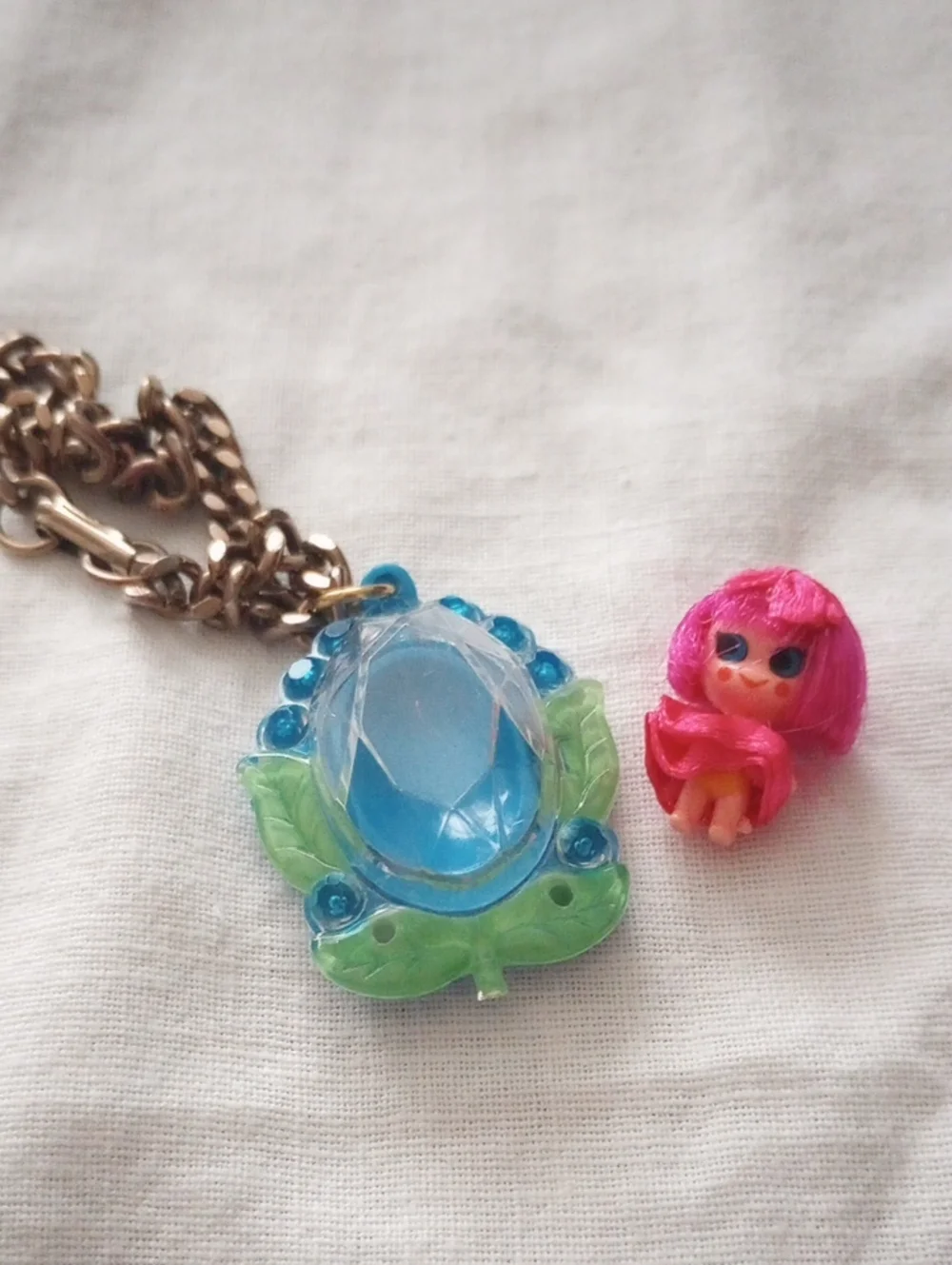 Vintage 1967 Mattel Liddle Kiddle Flower Charm Beacelet Jewelry